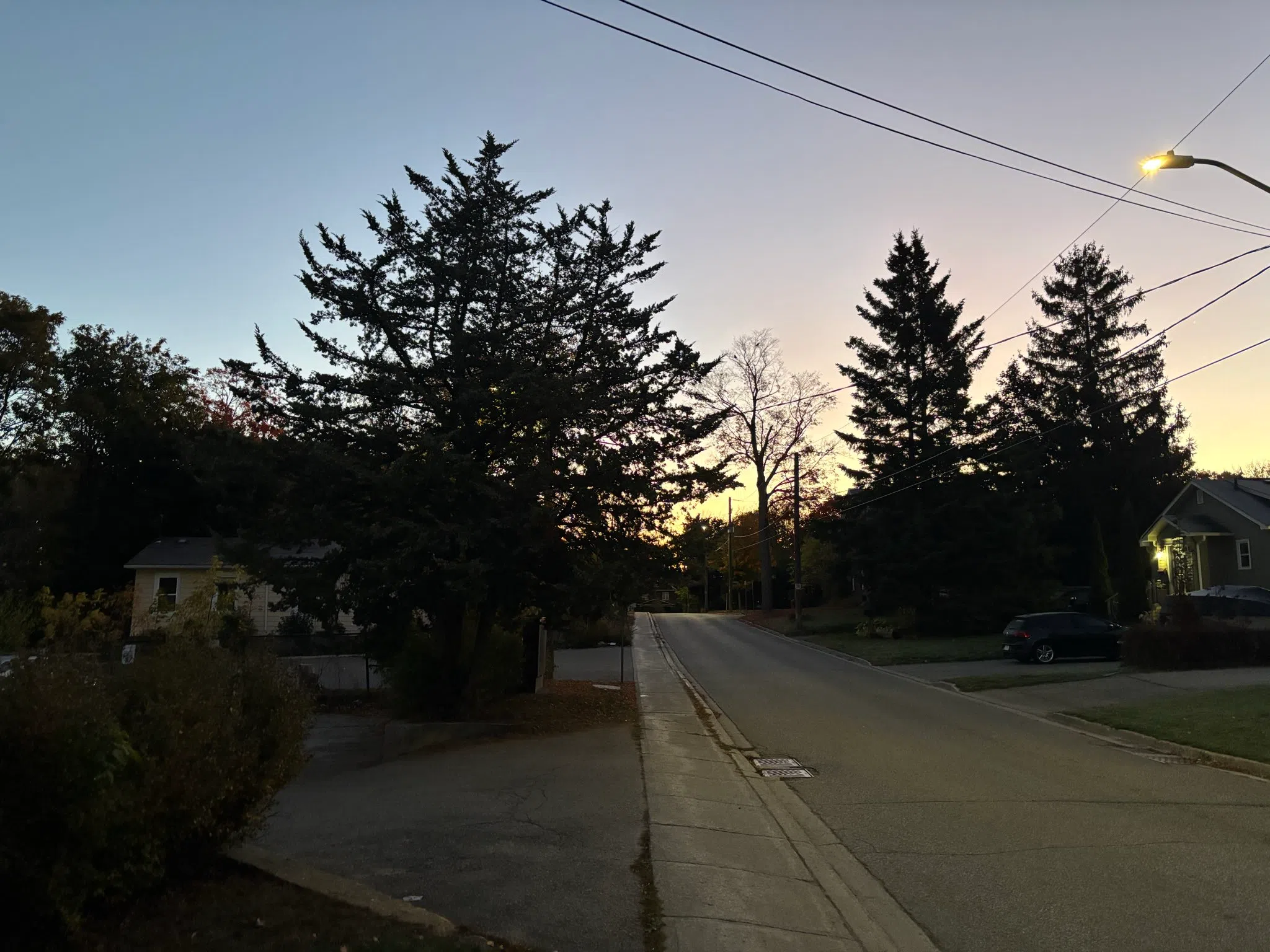 Orangeville forecast for Thursday, October 16th