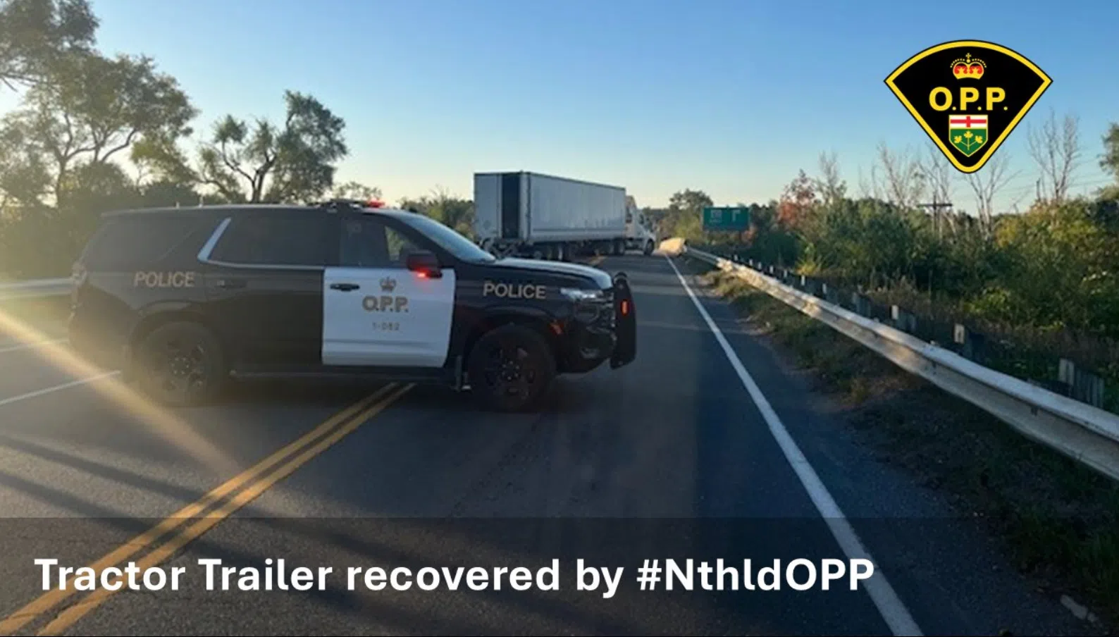 Northumberland OPP recover stolen vehicle and charge two individuals from Caledon.