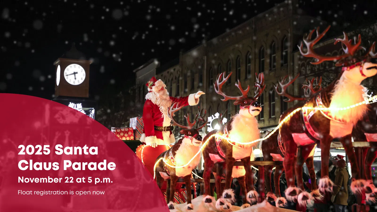 Registrations for Orangeville Santa Claus Parade now open!