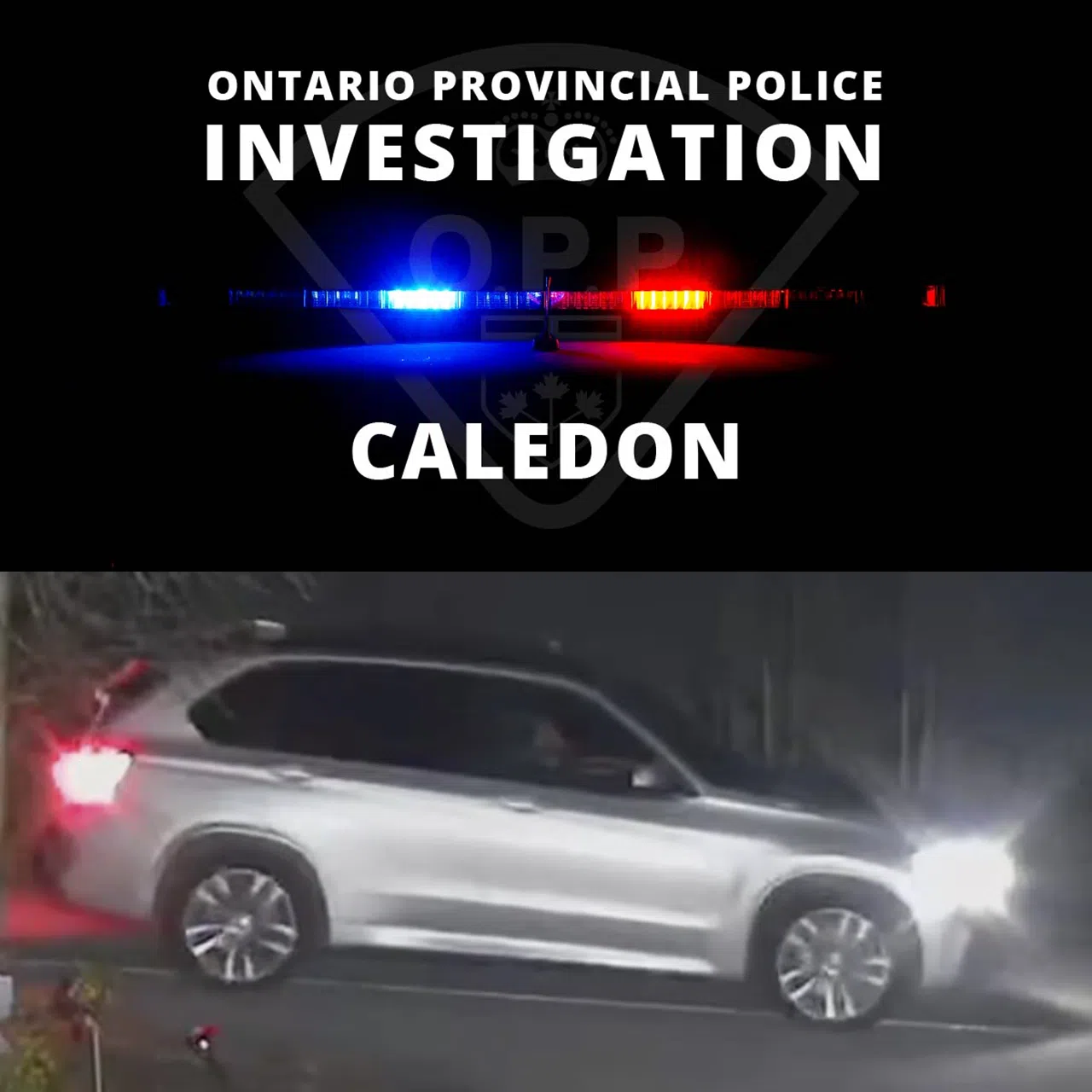 Caledon OPP are investigating a shooting incident in Caledon