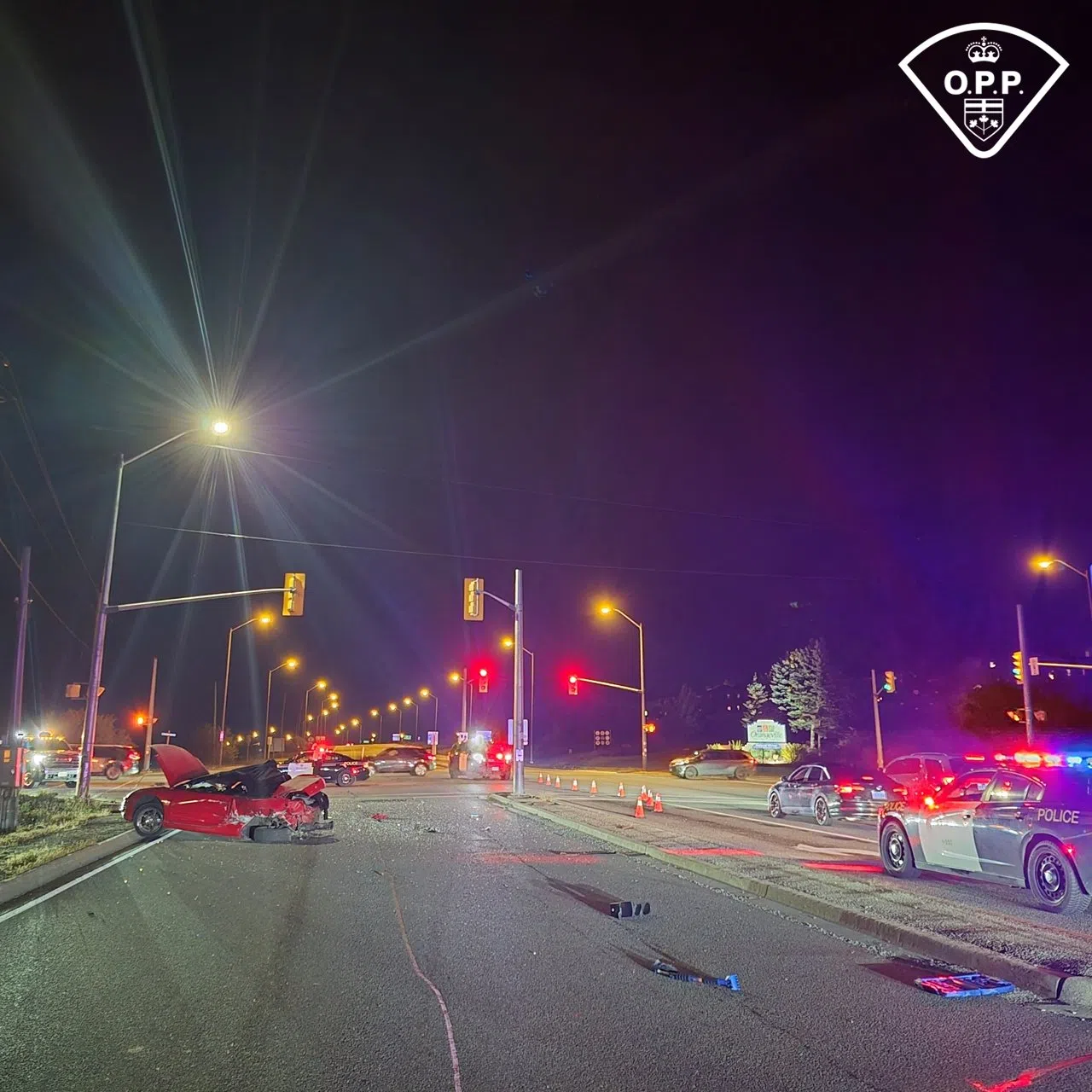 Caledon OPP have laid charges following a collision investigation