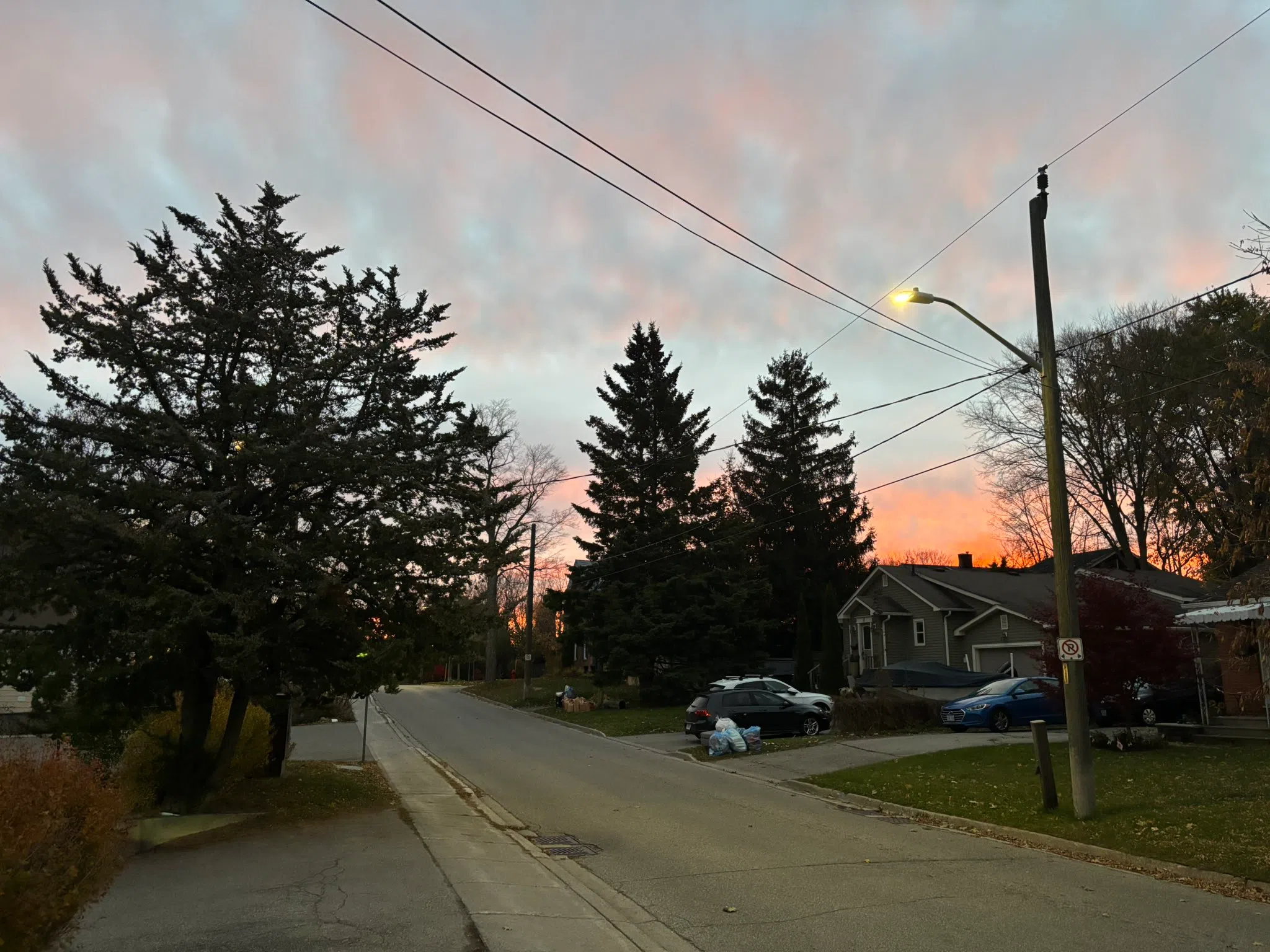 Orangeville forecast for Monday, November 3rd