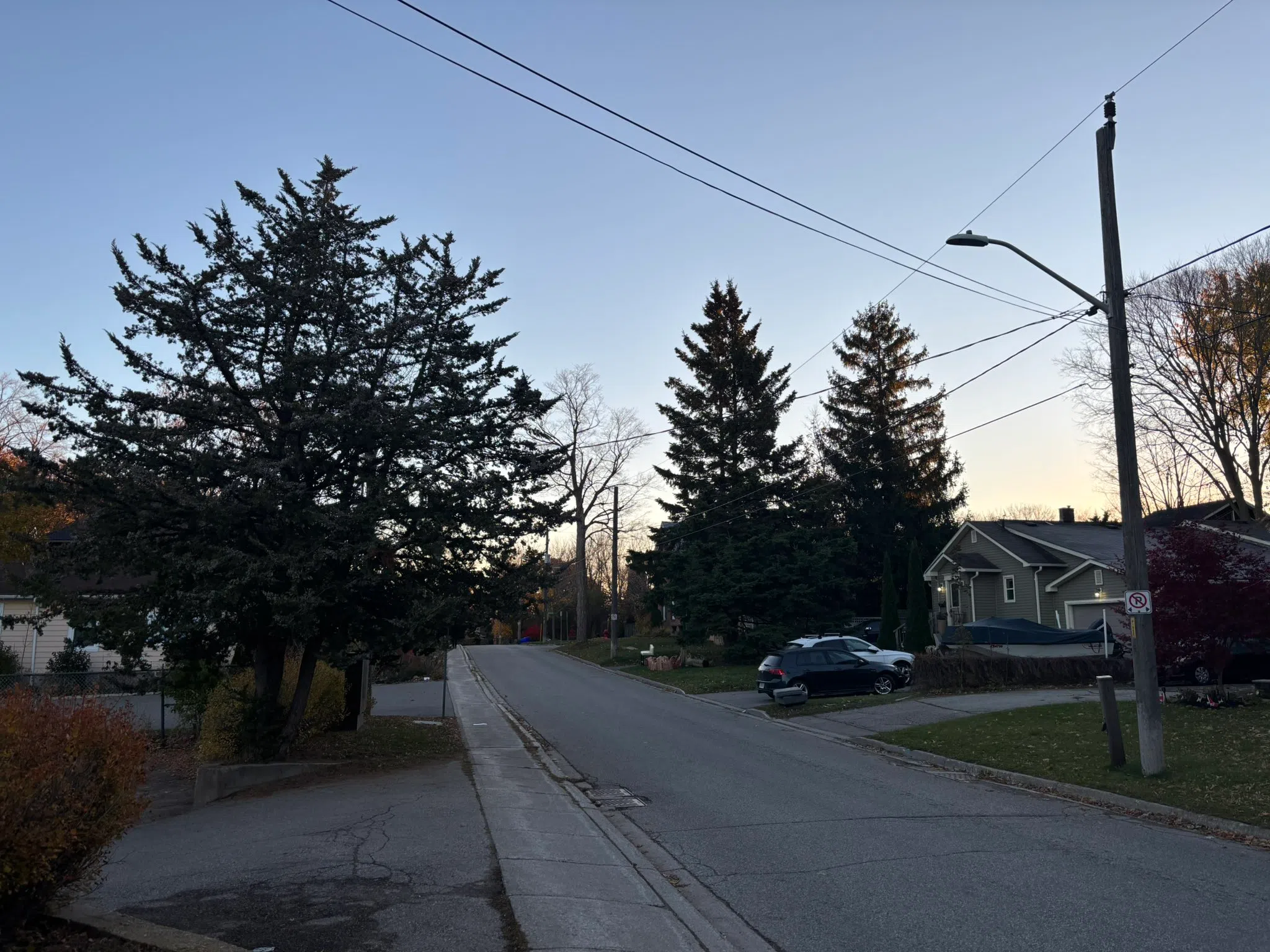 Orangeville forecast for Tuesday, November 4th