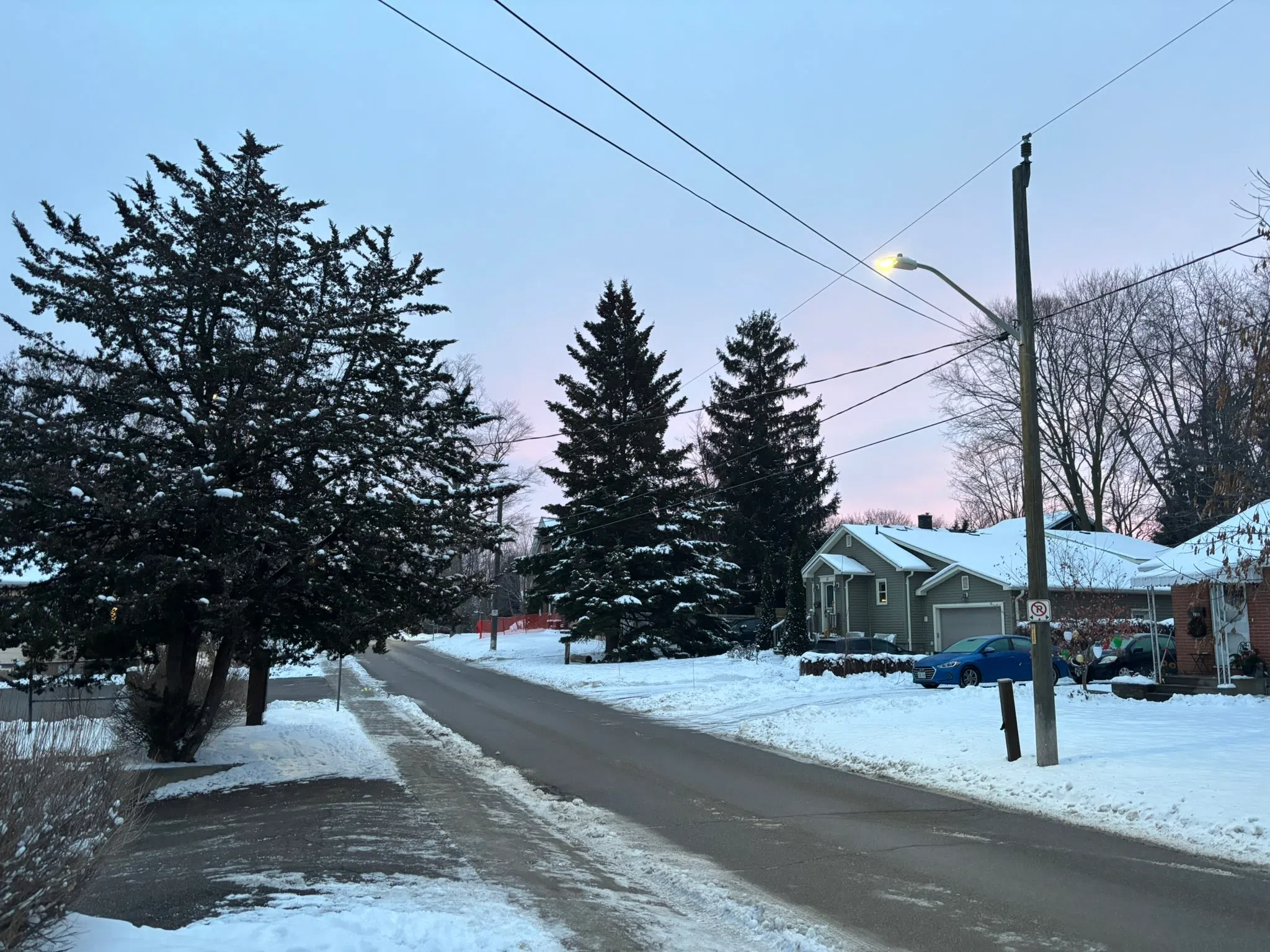 Orangeville forecast for Wednesday, December 3rd