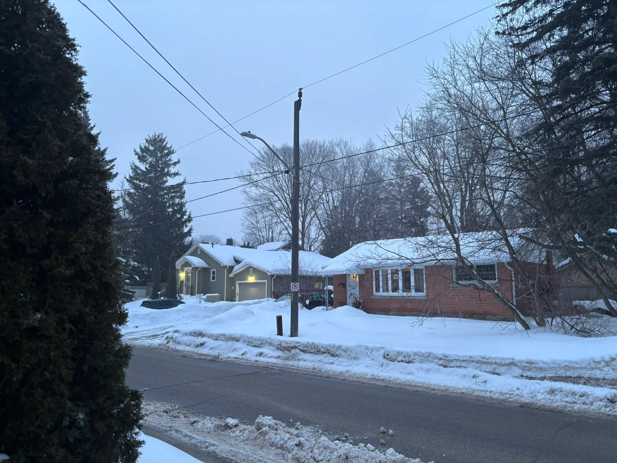 Orangeville forecast for Monday, February 16th