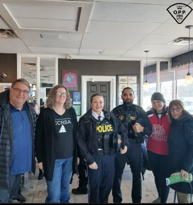 Caledon OPP chat with local business owners about new Community Business Engagement Initiative