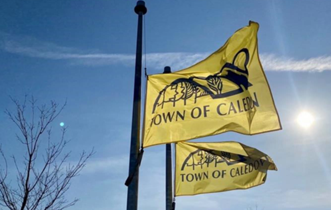 Flags at all Town of Caledon facilities have been lowered to half-mast in order to honour retired Volunteer Firefighter Peter Lyons