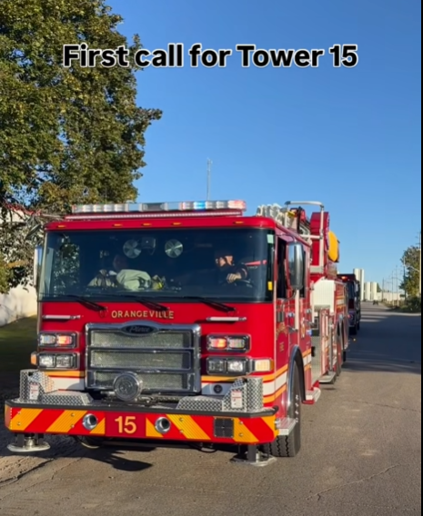 Orangeville Fire Services welcomes its new tower truck 15