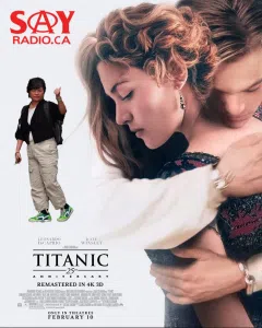 Thumbs up on Titanic poster