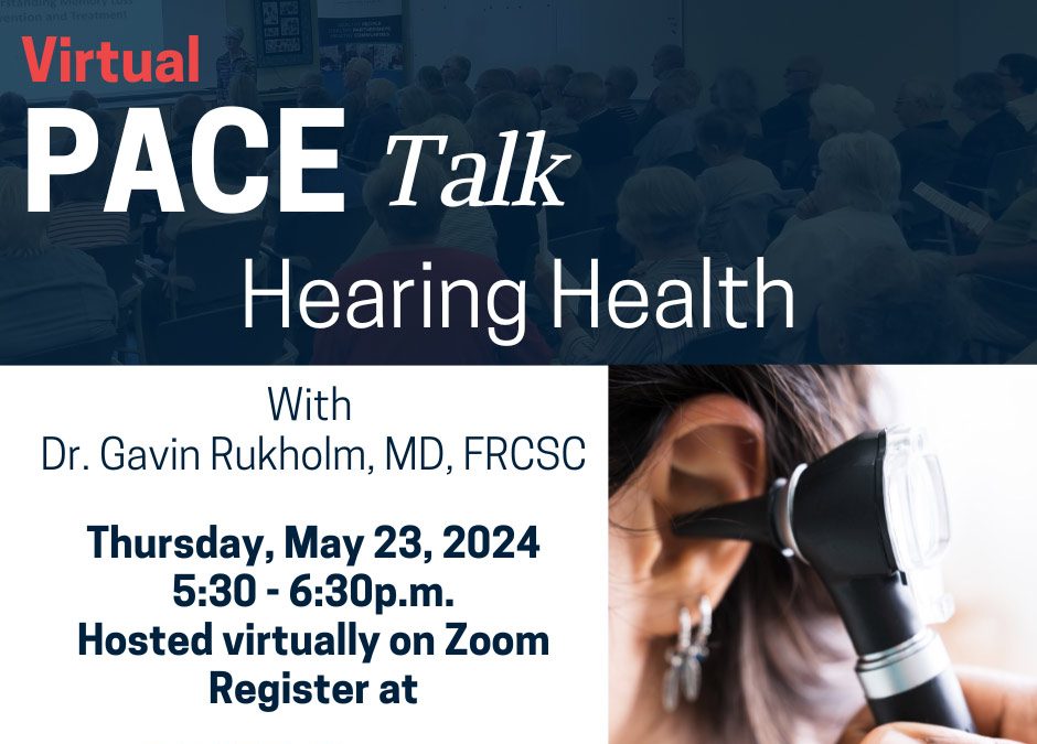 Hearing Health will the the topic of the latest Northumberland PACE Speaker Series - Vimarsana News