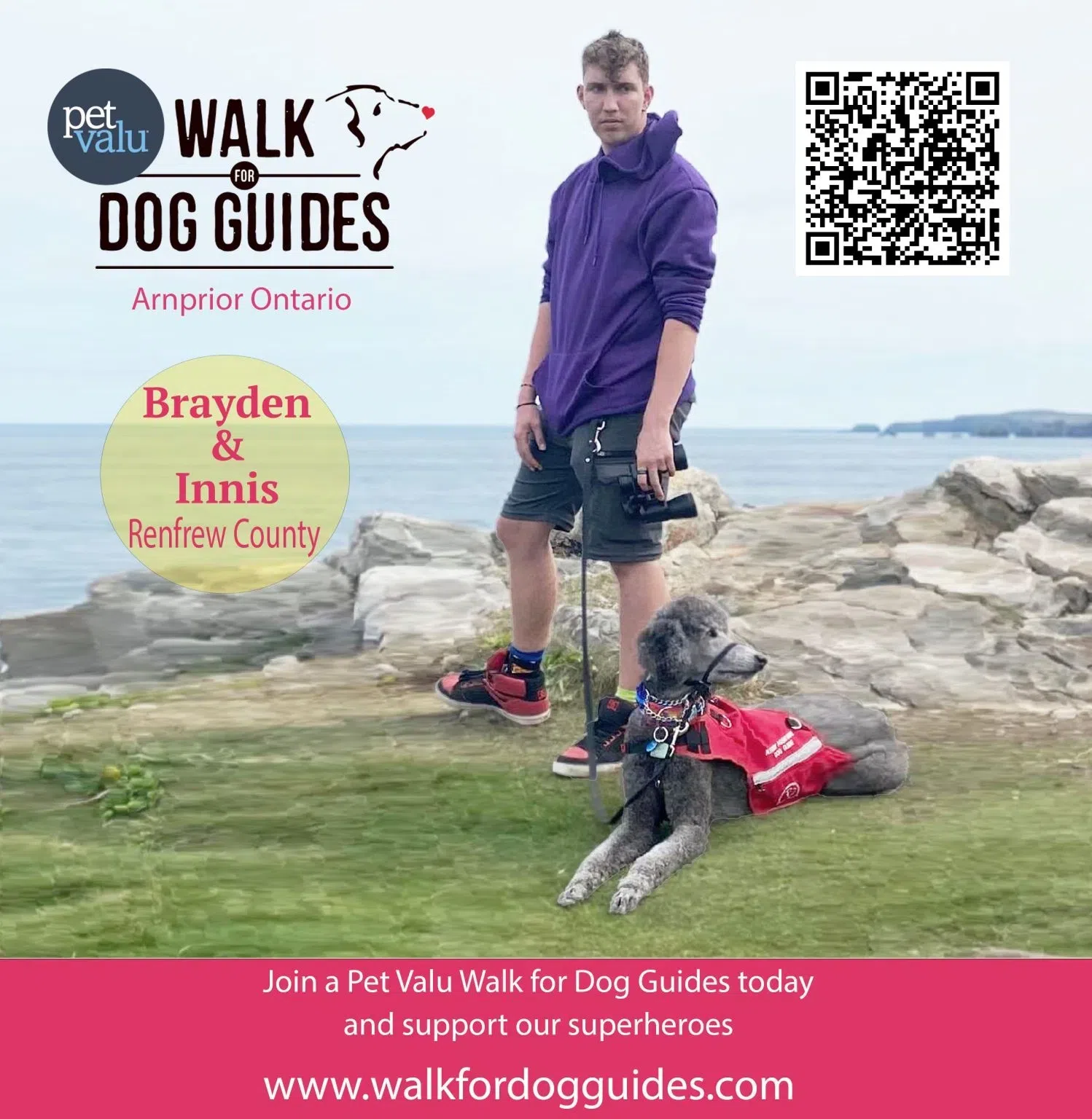 COMMUNITY SPOTLIGHT: This Year’s “Poster Pair” to Attend Dog Guide Walk ...