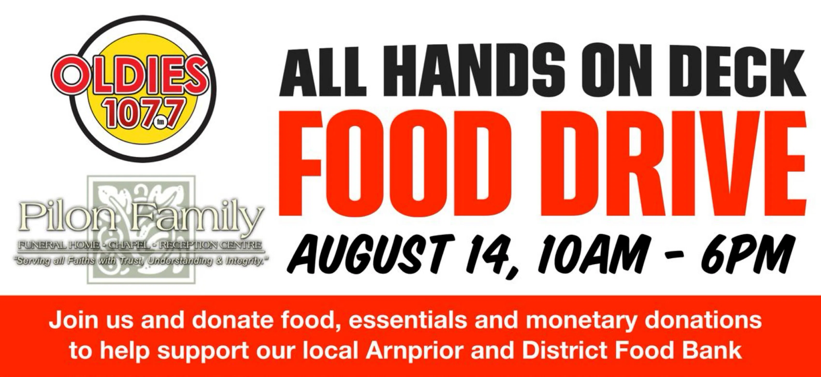 All Hands On Deck Food Drive