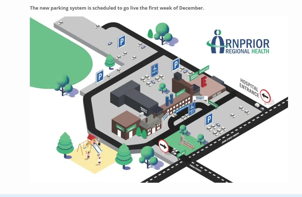 ARH Hospital Parking Changes Take Effect Monday
