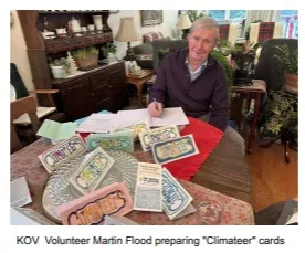 Handmade Climateers Cards say thank you for what you do