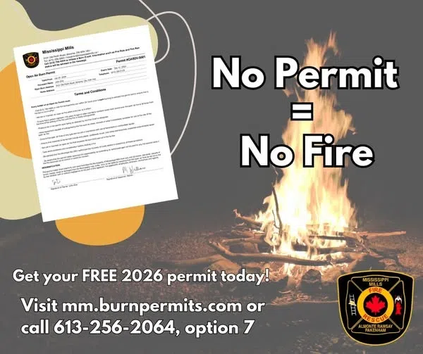 Burning in 2026? Your old permit expired December 31st in Mississippi Mills
