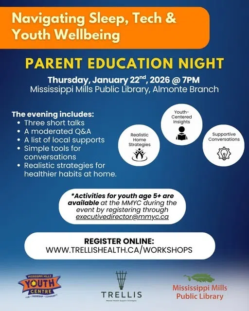 Youth Centre parent education night cancelled