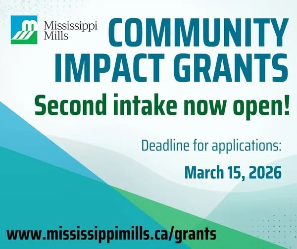 Community Impact Grants help boost local projects in Mississippi Mills