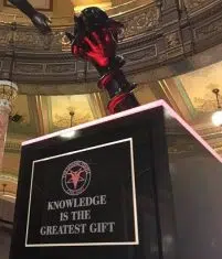 Satanic Monument Added To Illinois Capitol Holiday Display