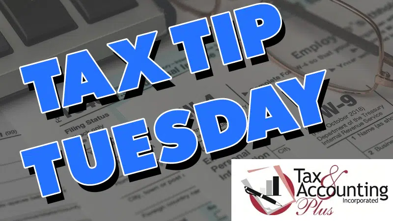 Tune in Cities 92.9 at 8:05am for Tax Tips Tuesday!