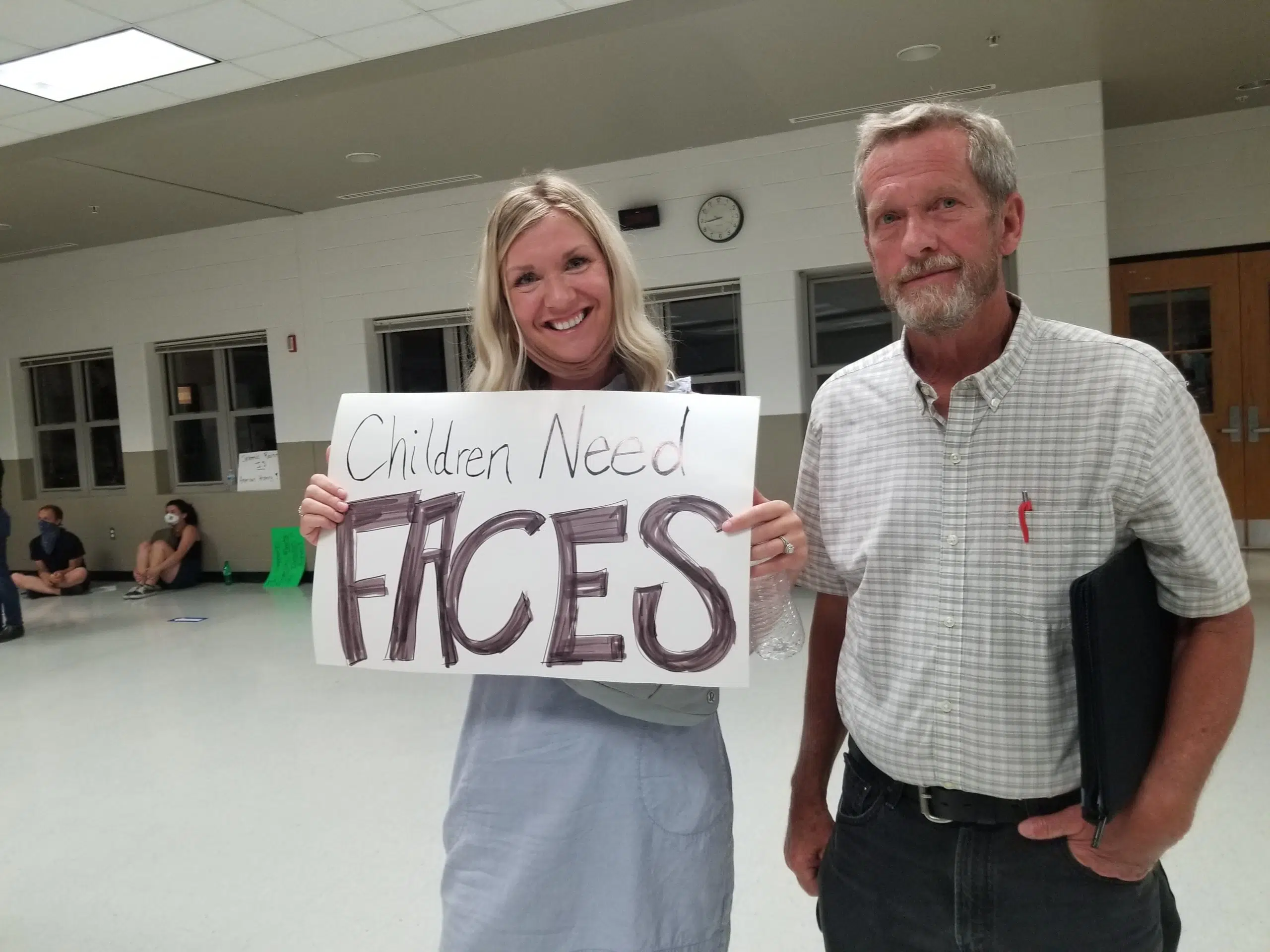 Unit 5 School Board Meeting calls for Recess When Community Members Refuse To Wear Masks