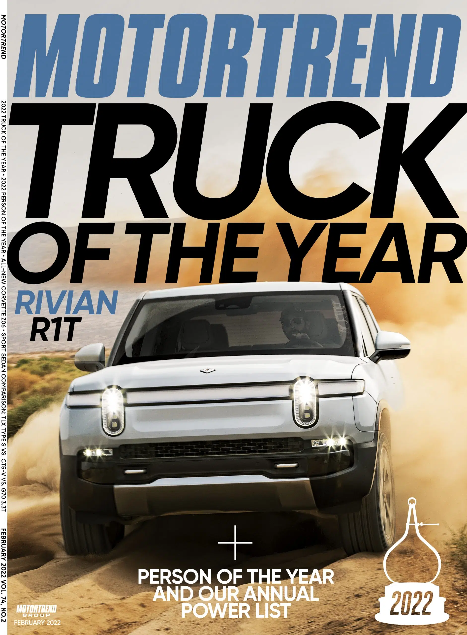 MotorTrend Names Rivian R1T as the 2022 Truck of the Year