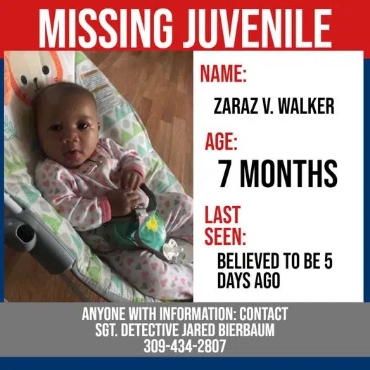 Arrest Made during Missing Infant Investigation - Infant Still Missing