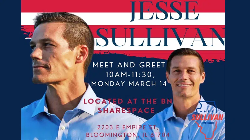 Jesse Sullivan For Governor Meet and Greet MONDAY