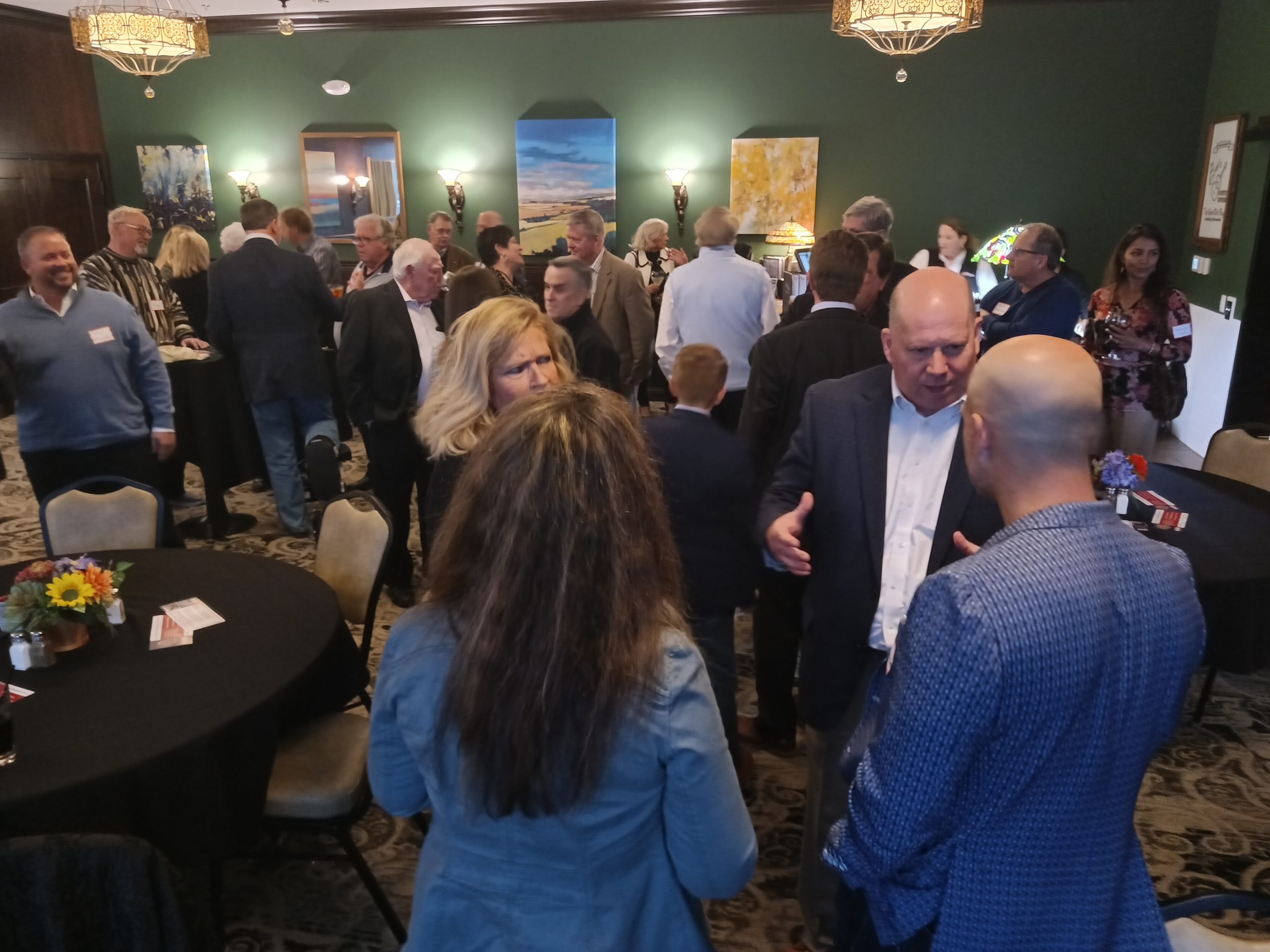 105th State Representative Candidate Kyle Ham Hosts Darin LaHood at Fundraiser