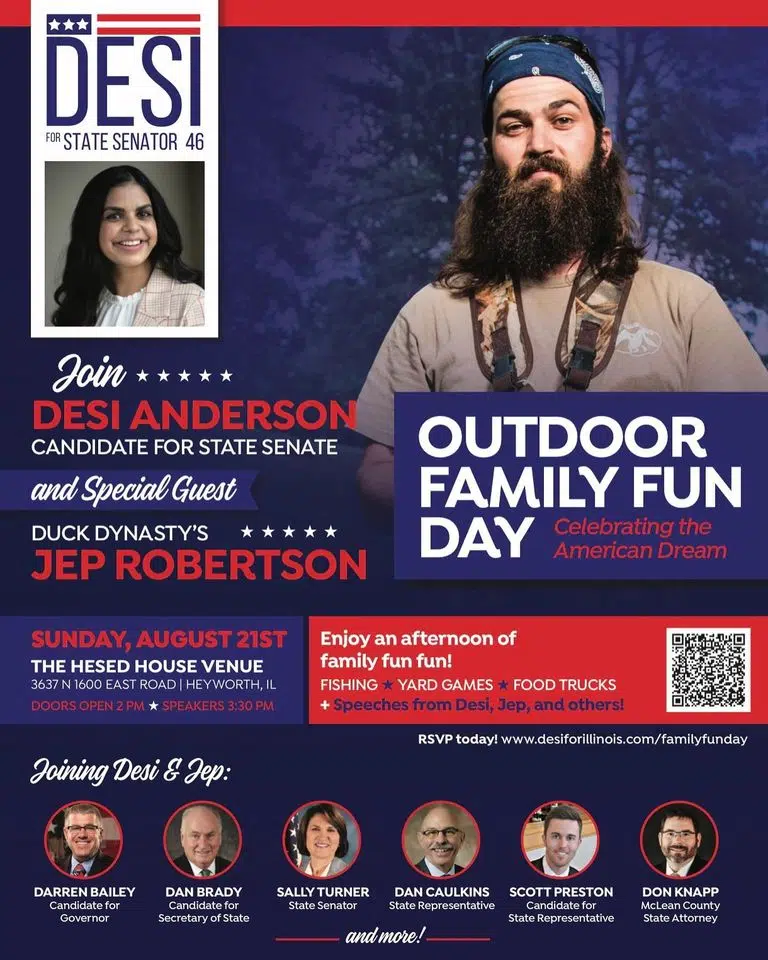 Desi Anderson Hosts Jep Robertson at Hessed House Venue