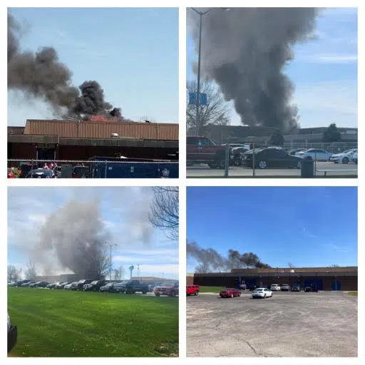 UPDATE: Cleanup from Blaze at Olympia Junior High and High School Forces Schools Closed Friday