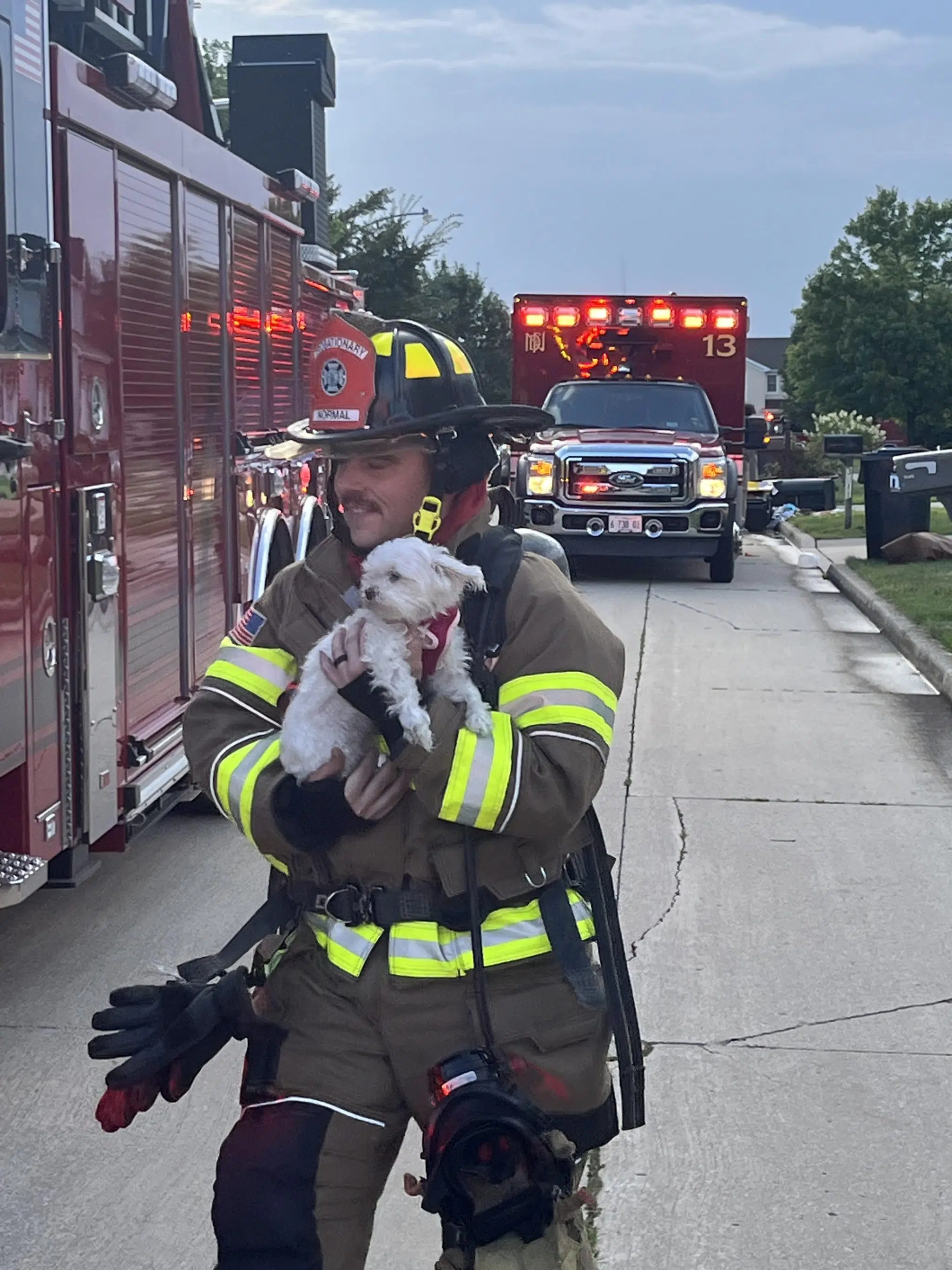 Normal Fire Department Investigating Bedroom Fire in East Normal