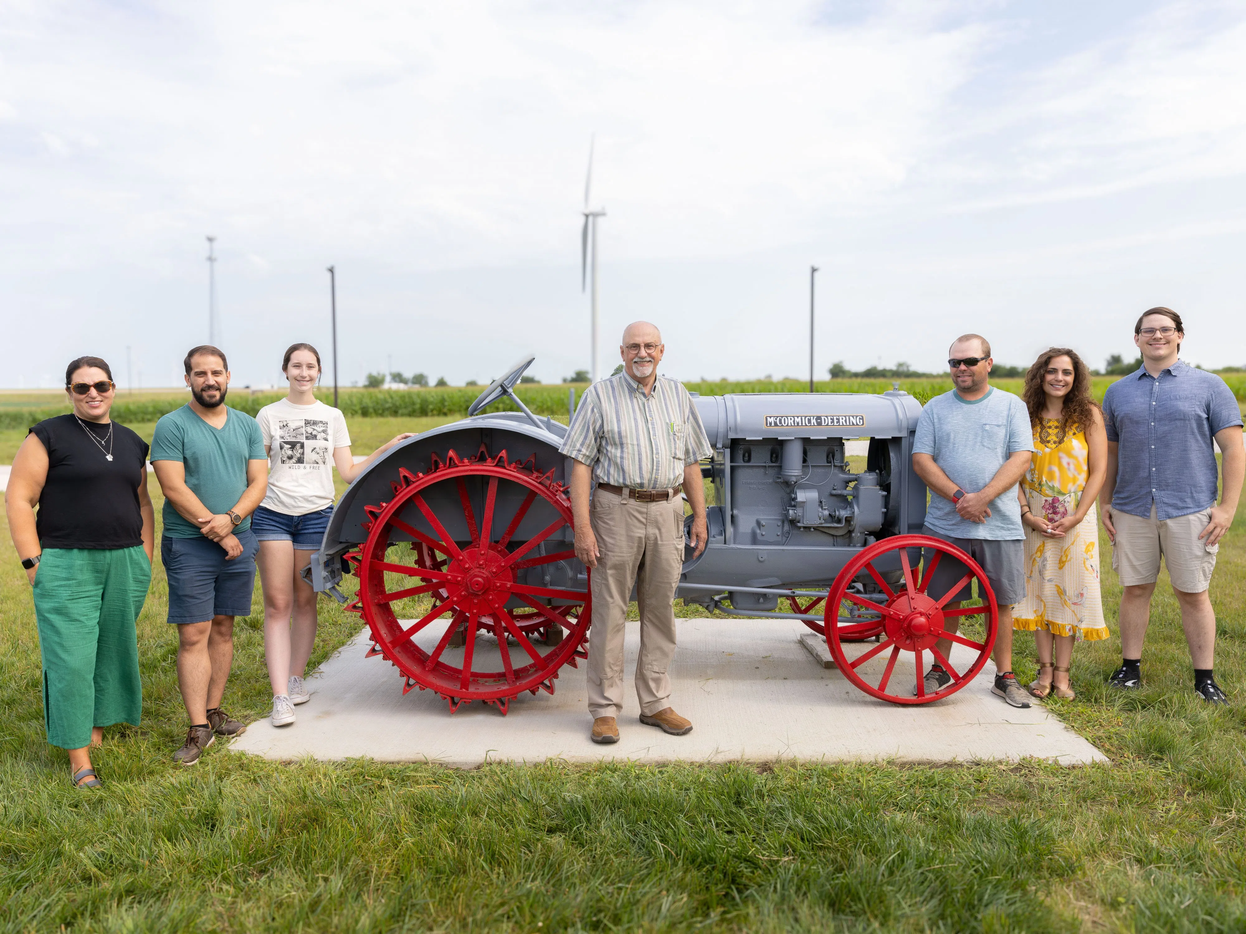 Antique Tractor Display Unveiled at Heartland Community College Ag Complex