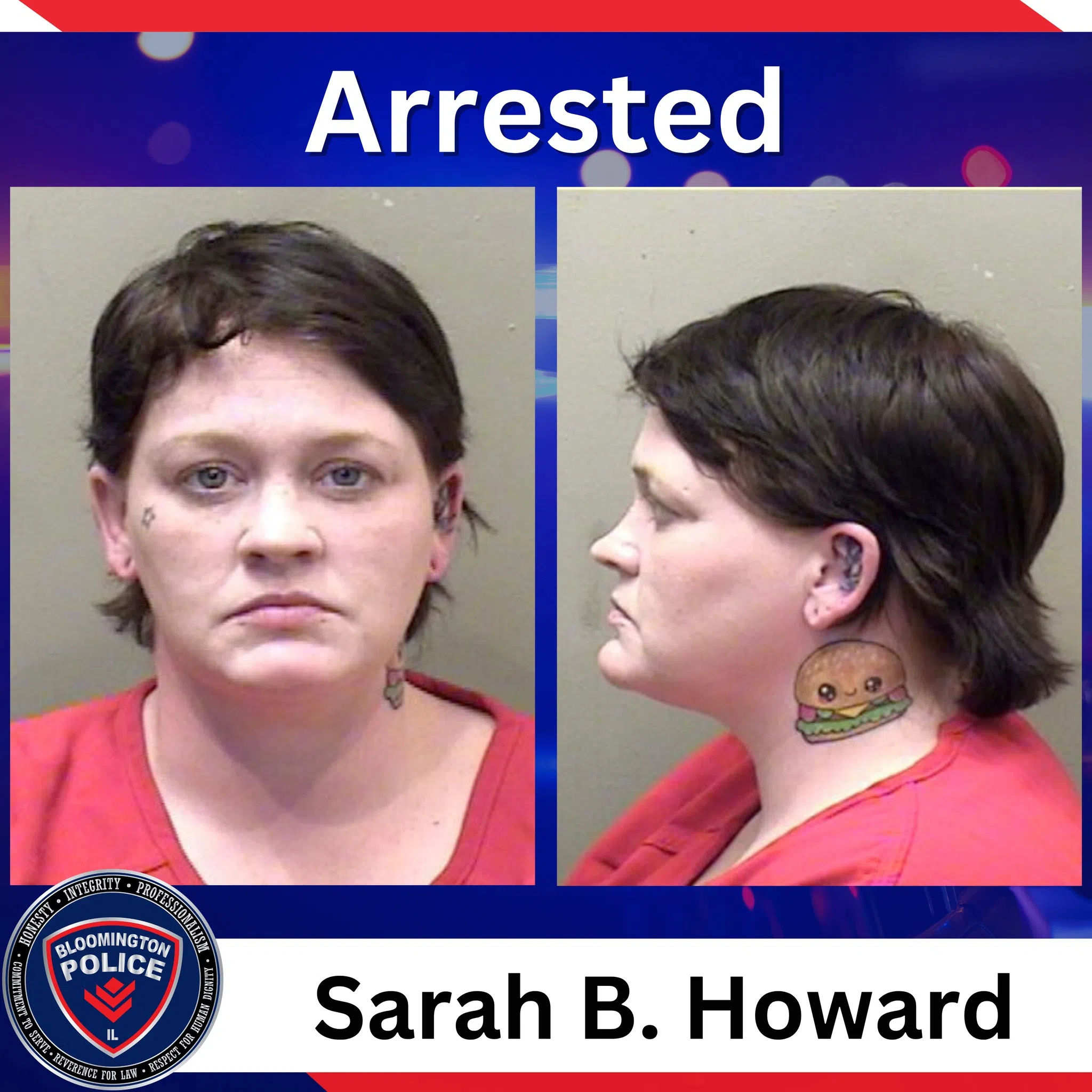 BPD: Normal Woman Arrested: Charges Include Predatory Criminal Sexual Assault with a Victim Under 13 and Sex with an Animal (5 counts)