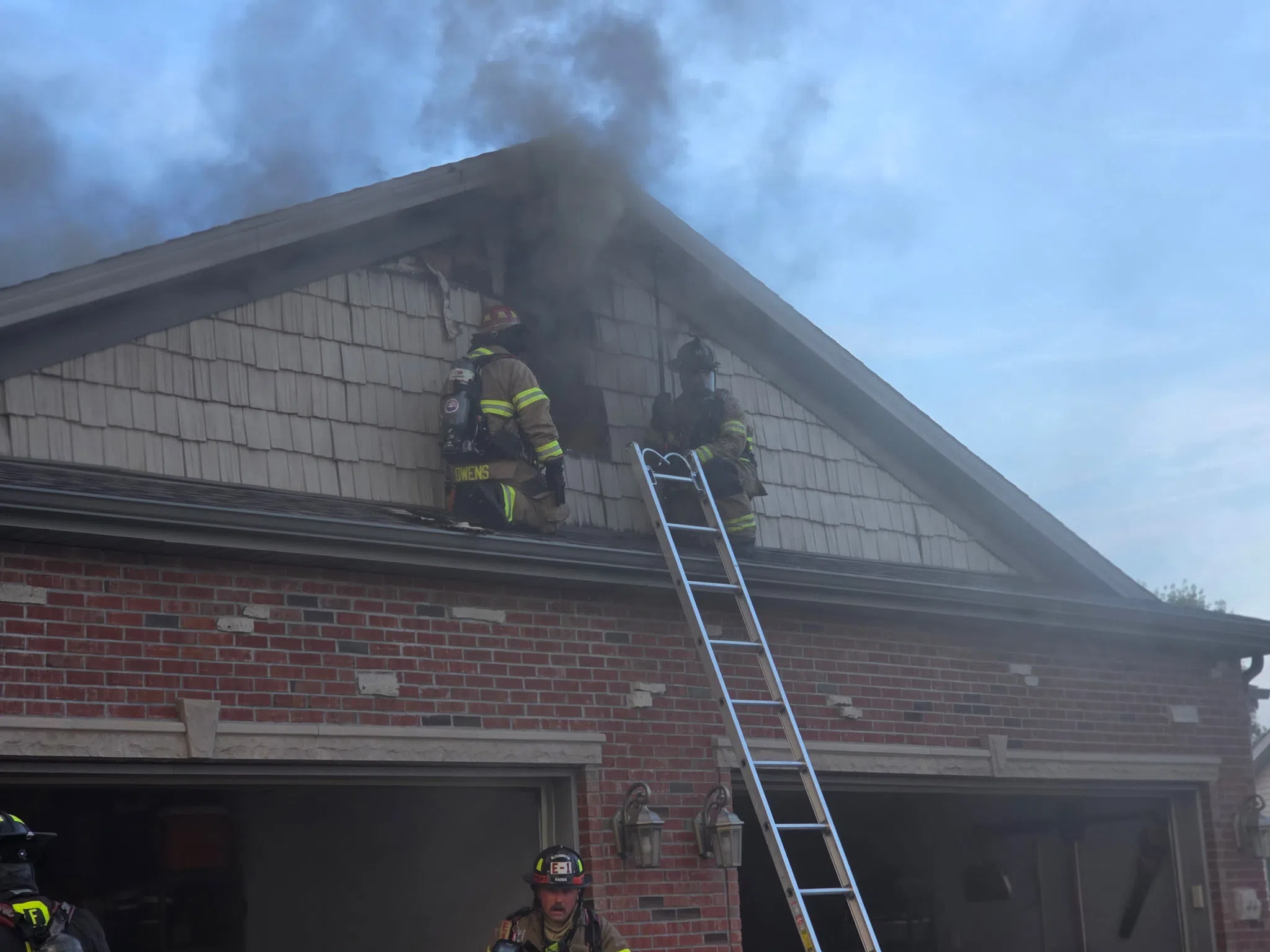 Fire Damages Bloomington Duplex, One Firefighter Injured