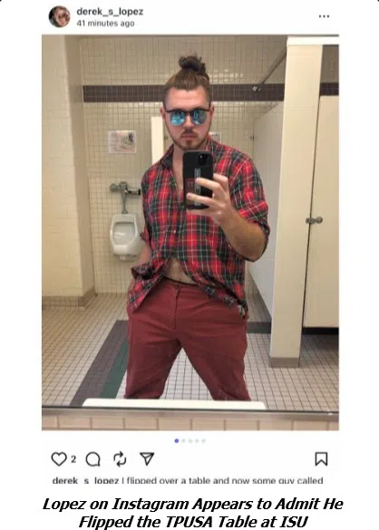 ISU Graduate Student Arrested After Disruptions at Campus Events