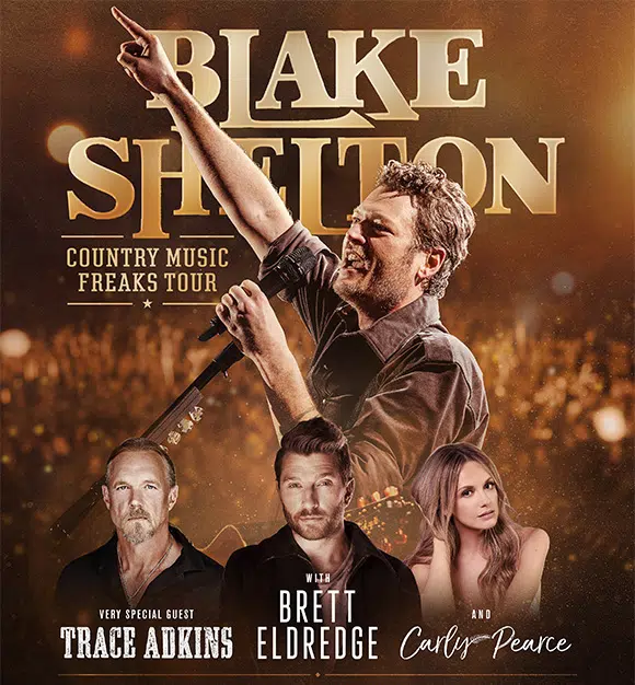 BLAKE SHELTON ANNOUNCES COUNTRY MUSIC FREAKS TOUR!