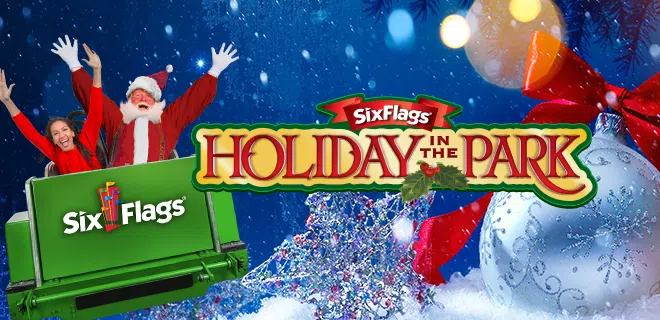Win A 4-Pack of Tickets To Six Flags Holiday In The Park