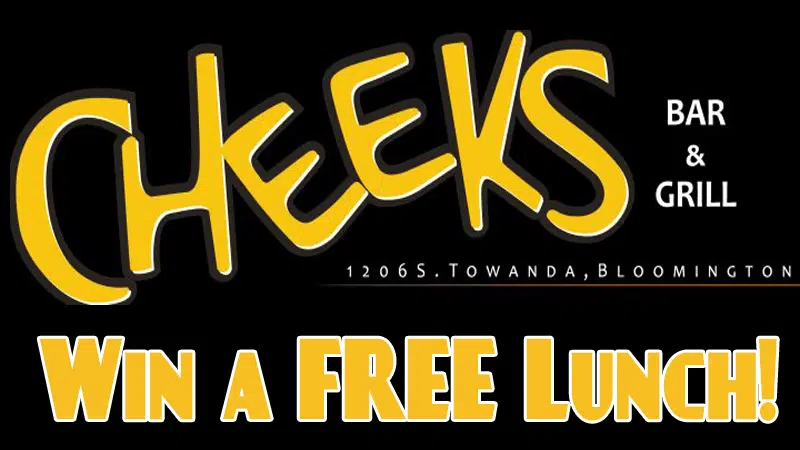 Win a Free Lunch from Cheek's Bar & Grill!