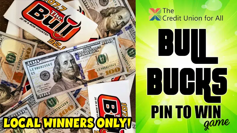Win cash from The Credit Union For All & The Bull!