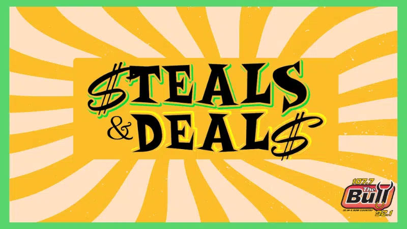 NEW Steals & Deals offers available!