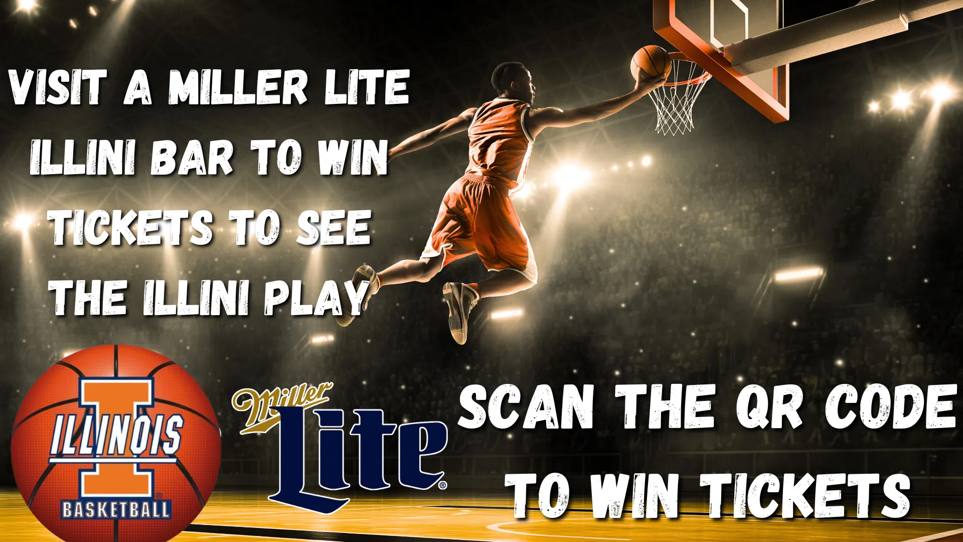 Win Tickets to see an Illini game at State Farm Center in Champaign!