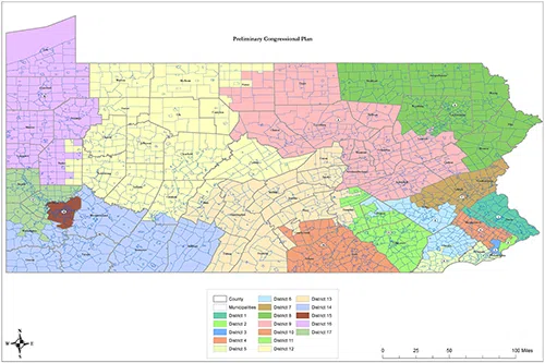 PROPOSED CONGRESSIONAL REDISTRICTING MAP “A STARTING POINT” | WCCS ...