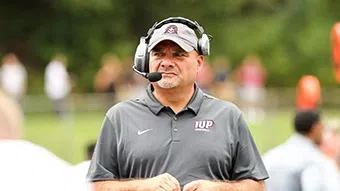 IUP football coach Paul Tortorella