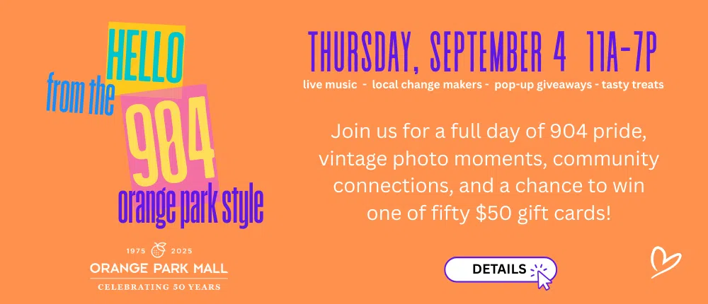 Feature: https://orangeparkmall.com/events/hello-from-the-904-orange-park-style/