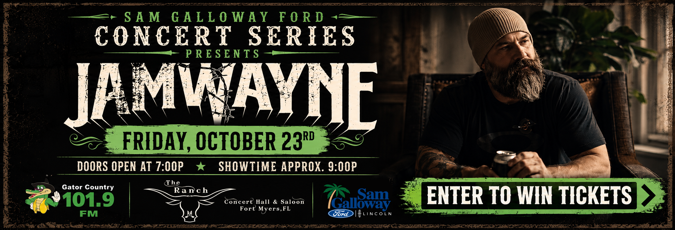 Feature: https://www.gatorcountry1019.com/win/jamwayne-at-the-ranch-10-23-2026/