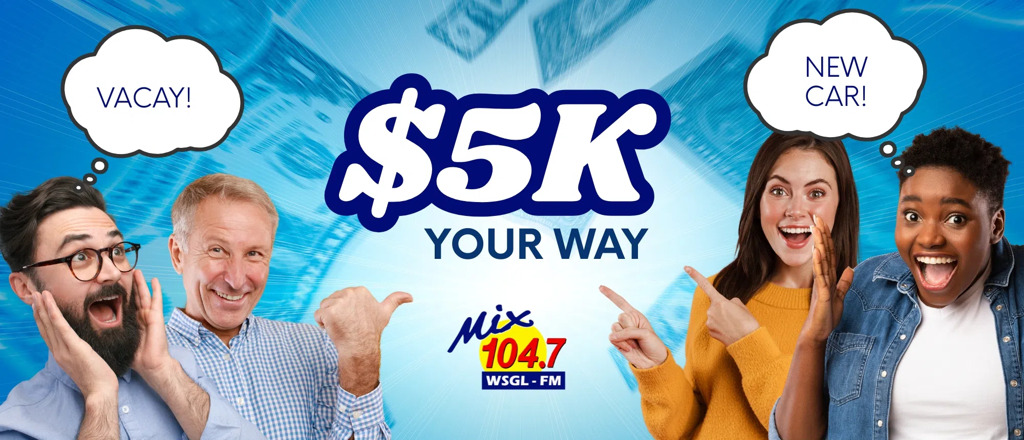 Feature: https://www.1047mixfm.com/5kyourway/