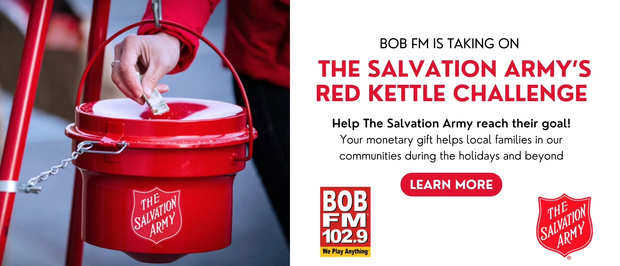 Feature: https://www.1029bobfm.com/red-kettle-challenge/