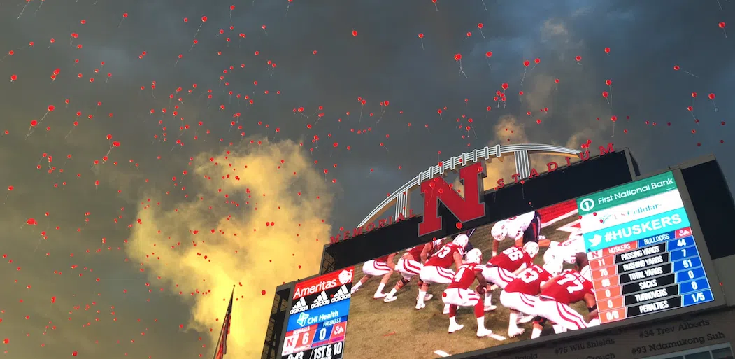 Survey: Nebraska students support balloon football tradition