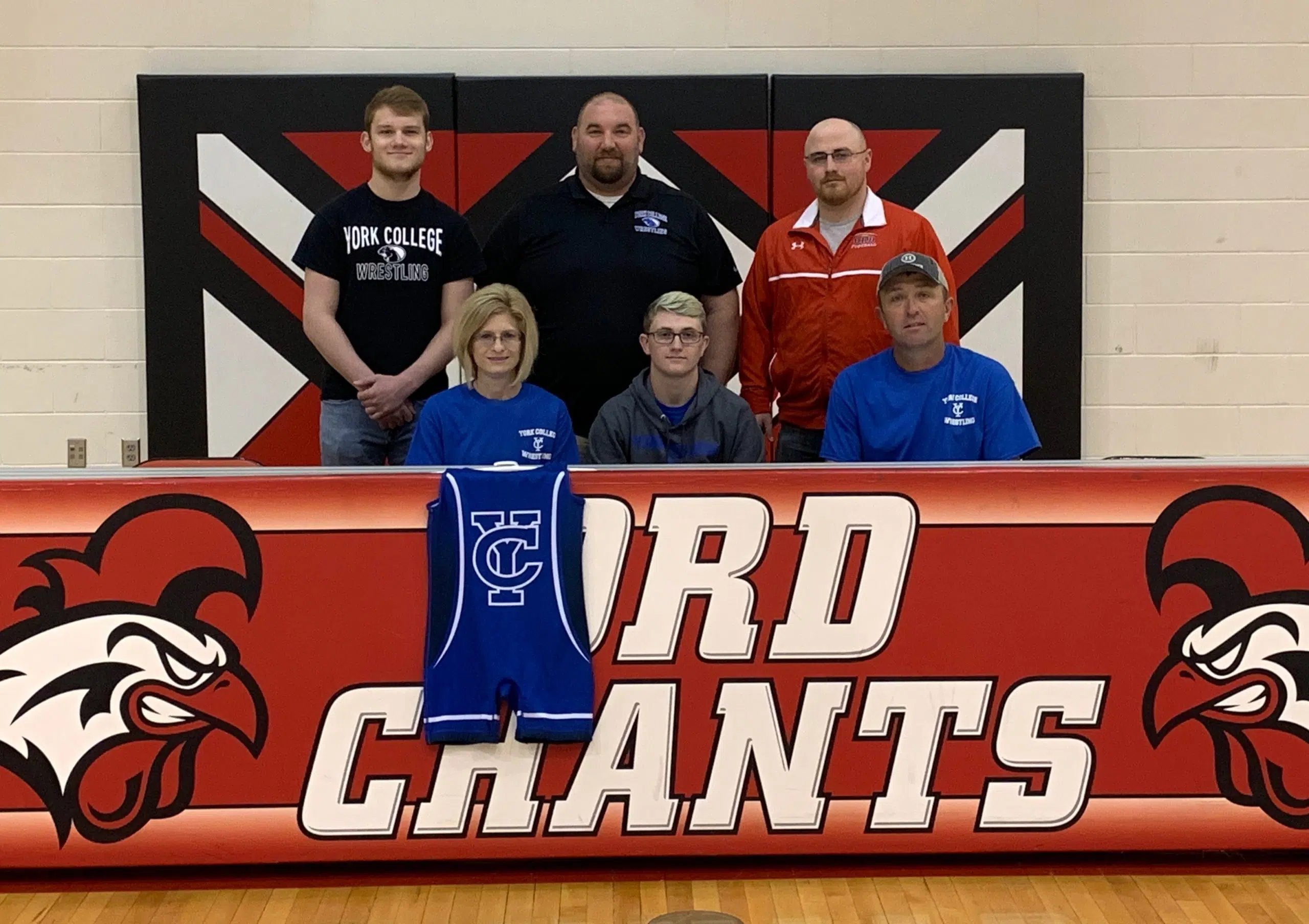 Chanticleer’s Kaden Boyce Signs on with York College for Wrestling