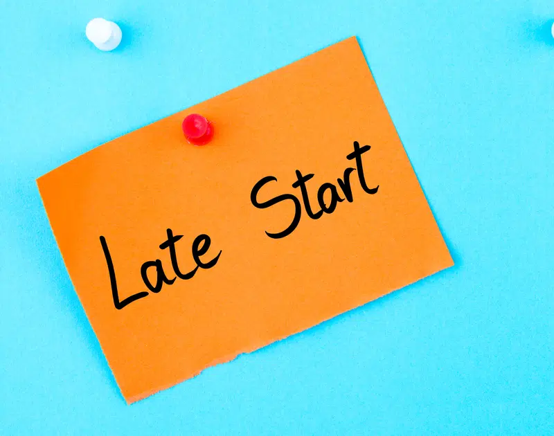 Late Starts Monday 10/26